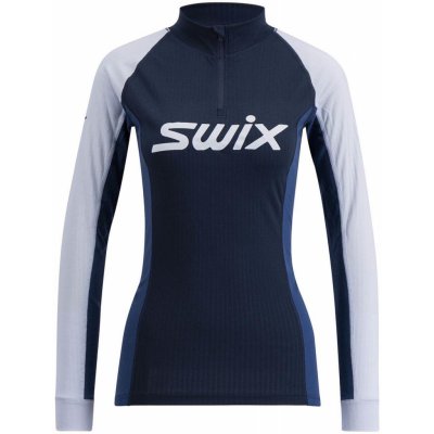 Swix RaceX Classic Half Zip W dark navy/lake blue – Zbozi.Blesk.cz