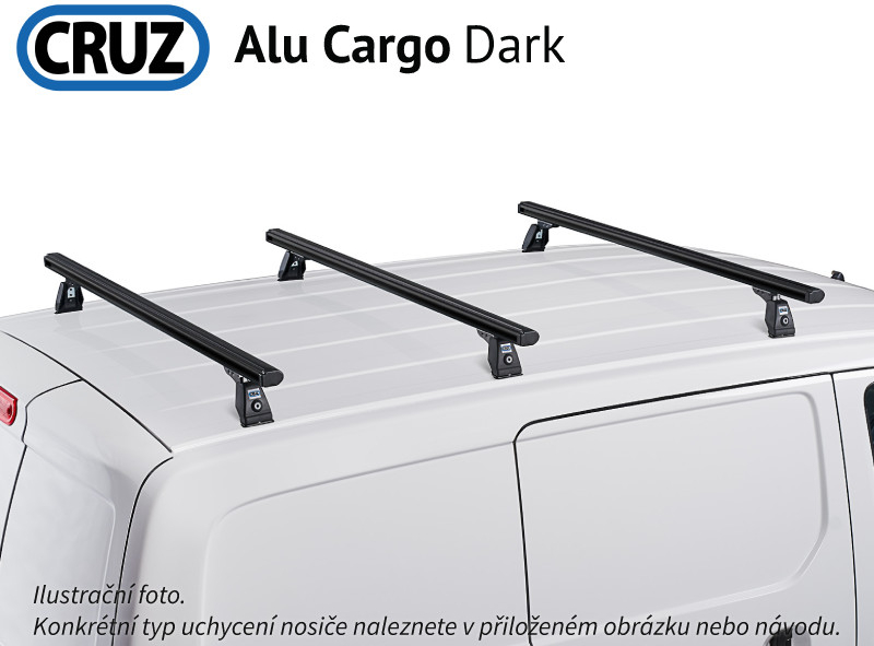 Střešní nosič CRUZ ALU Cargo Dark