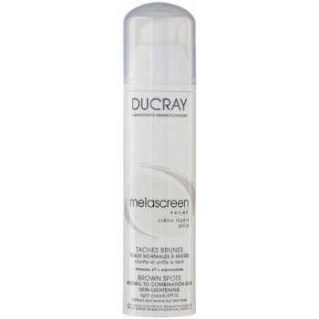 Ducray Melascreen pleťový krém proti pigmentovým skvrnám (Depigmenting Light cream) 40 ml