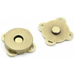 Pro Háčkování Magnetické zapínání 18 mm, staromosaz – Sleviste.cz