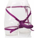 CalExotics Vibrační připínací penis Her Royal Harness ME2 Rumbler – Zboží Dáma