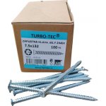 TURBO-TEC okenní šroub 7,5 x 152 mm, zápust. hlava, T30, bílý zinek – Zbozi.Blesk.cz