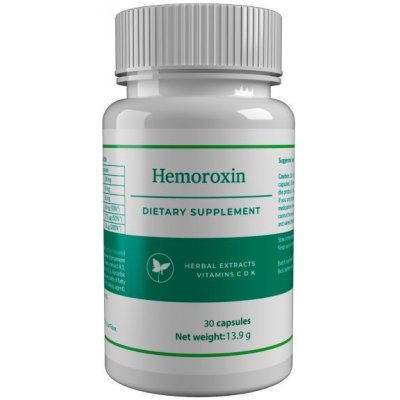 Hemoroxin kapsle proti hemoroidům 30 kapslí – Hledejceny.cz