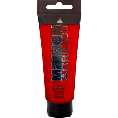 Maimeri Acrilico akrylová barva pyrrole red 257 75 ml 1 ks – Hledejceny.cz