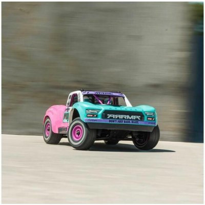 Arrma Mojave Grom 223S BLX 4WD RTR tyrkysová 1:18 – Sleviste.cz