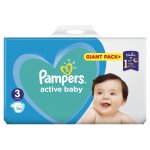 Pampers Active Baby 3 104 ks – Sleviste.cz