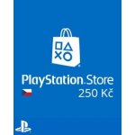 PlayStation dárková karta 250 Kč – Zboží Mobilmania