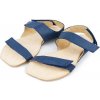 Pánské sandály Vlnka Barefootové kožené sandály Ota tmavě modré
