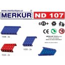 Merkur ND 107 Desky zkosené a zahnuté 8ks