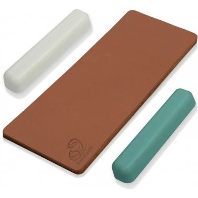 LS2P11 Obtahovací kůže, leštící pasta zelená a bílá BeaverCraft – Zboží Dáma