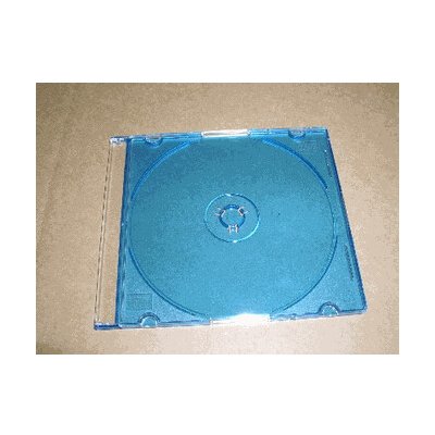 Obal 1CD slim modrý 5,2mm – Zboží Živě