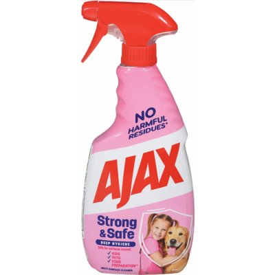 AJAX Strong & Safe víceúčelový čisticí prostředek ve spreji 500 ml – Zboží Mobilmania