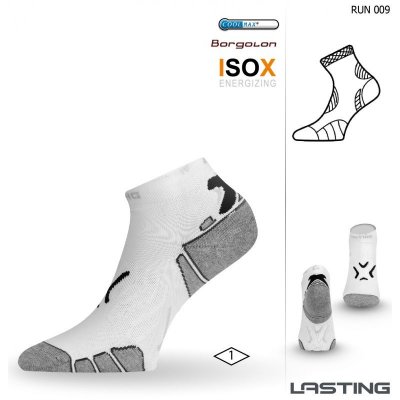 Lasting funkční běžecké ponožky RUN bílé
