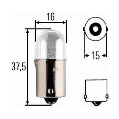 Žárovka 24V R5W BA 15s, Hella – Sleviste.cz
