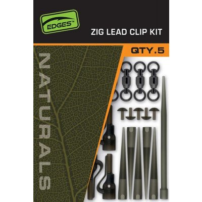 Fox Montáž Naturals Zig Lead Clip Kit 5 ks – Zbozi.Blesk.cz