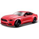 Maisto Ford Mustang GT 2015 červená 1:18 – Zboží Mobilmania