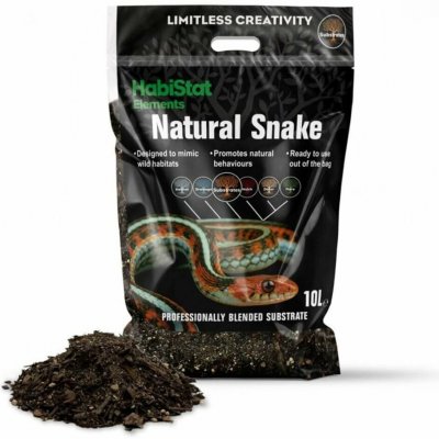 HabiStat Natural Snake Substrate 10 l – Zboží Mobilmania