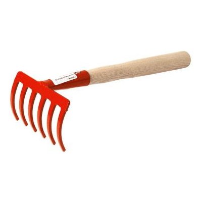 Hrabičky 6 Z s násadou 27 cm Rosteto - oranžová – Zboží Dáma