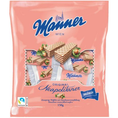 Manner Neapolitaner minis 10 x 15 g – Zboží Dáma Manner Neapolitaner minis 10 x 15 g – Zboží Dáma
