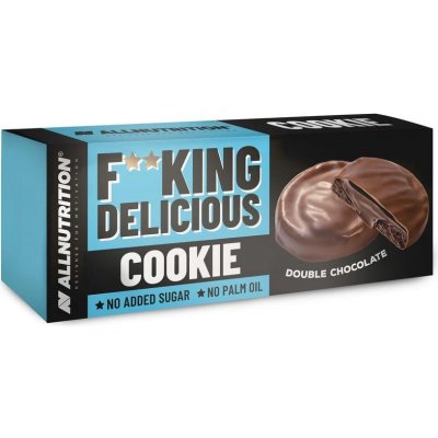 AllNutrition F**king Delicious Cookie dvojitá čokoláda 128 g – Zboží Dáma