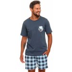 Doctor nap PMB.4416 pánské pyžamo krátké modré – Zboží Dáma