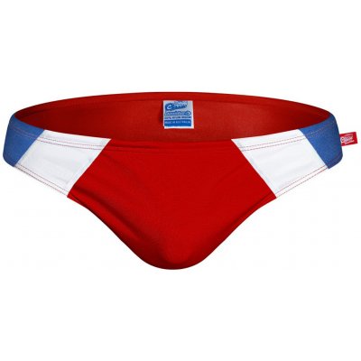 AussieBum PUSH-UP slipové plavky CLUB ORIGINAL SHEPPARD ISLE/RED – Zboží Mobilmania