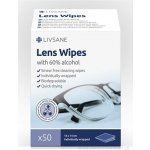 Livsane Čisticí ubrousky na brýle a čočky 50 ks – Zboží Dáma