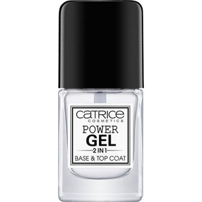 Catrice Power Gel 2in1 Base & Top Coat podkladový a krycí lak na nehty 10 ml – Zboží Dáma