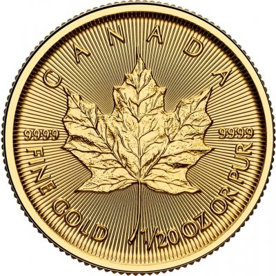 Royal Canadian Mint Zlatá mince Maple Leaf 2026 1/20 oz – Zbozi.Blesk.cz