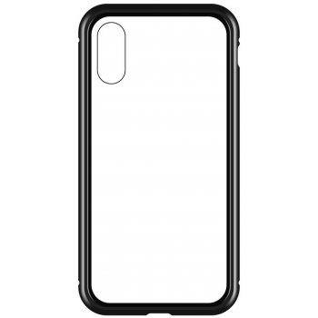 Pouzdro Beweare Magnetické oboustranné iPhone XS Max bez tvrzeného skla - - VéPRODEJ černé