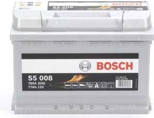 Bosch S5 12V 77Ah 780A 0 092 S50 080 od 2 240 Kč - Heureka.cz