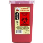 Shaving Factory kontejner na použité žiletky – Zboží Dáma