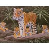 Malování podle čísla Royal Langnickel Malování podle čísel 30x40 cm - Tygřice a mláďata
