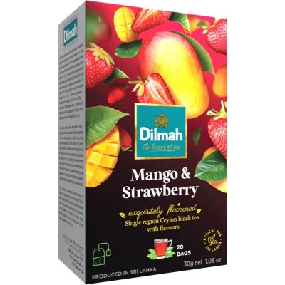 Dilmah Mango a jahoda 20 x 1,5 g – Zbozi.Blesk.cz