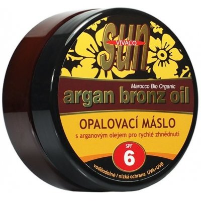 SunVital Argan Bronz Oil máslo na opalování SPF6 200 ml – Zbozi.Blesk.cz