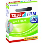 Tesa EcoaClear transparentní ekologická kancelářská páska 33 m x 19 mm – Hledejceny.cz