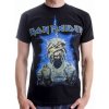 Pánské Tričko CurePink tričko Iron Maiden: Powerslave Mummy černé
