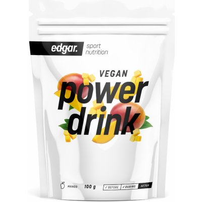 Edgar Power Edgar Inteligentní Powerdrink Mango Vegan 100 g – Zboží Dáma