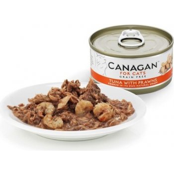 Canagan Cat Tuňák & krevety 75 g