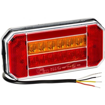 Led Levé Zadní Světlo Tl Malé 165x80mm 12v 24v – Hledejceny.cz