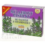 Müllerovy pastilky se šalvějí a vitamínem C 36 ks – Hledejceny.cz