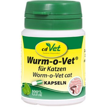 cdVet Wurm-o-Vet byliny byliny pro kočku 12 kapslí