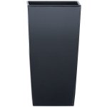 Prosperplast Květináč s vkladem URBI SQUARE MATT antracit 19,5 cm – Zboží Mobilmania