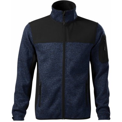 Malfini Casual 550 softhellová bunda knit blue – Zboží Mobilmania