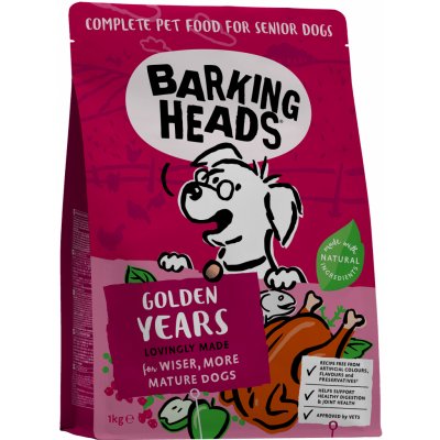 Barking Heads Golden Years 1 kg – Hledejceny.cz