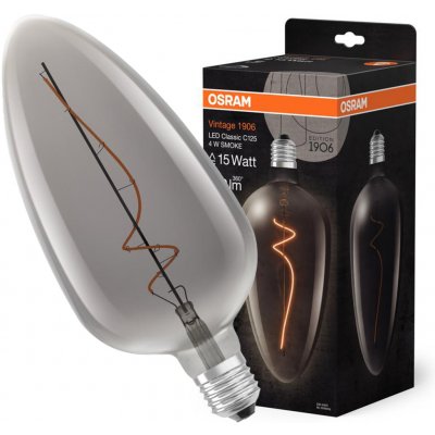 Osram E27 4W = 15W 140 lm 1800K Warm Smoke Dimmable Vintage 1906 – Hledejceny.cz