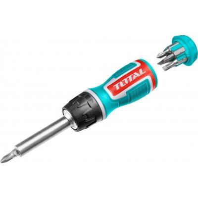 Šroubovák řáčnový, 8 v 1, CrV, industrial, CrV – Hledejceny.cz