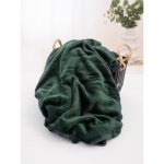 MKLuzkoviny.cz deka mikroplyš Laura tmavě zelená 150x200 – Sleviste.cz