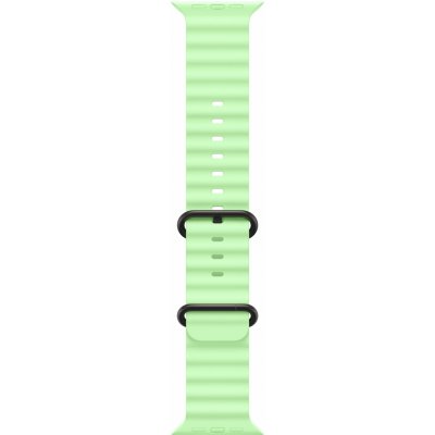 Apple Watch 49mm neonově zelený Oceánský řemínek - provedení z černého titanu MGCL4ZM/A – Zbozi.Blesk.cz