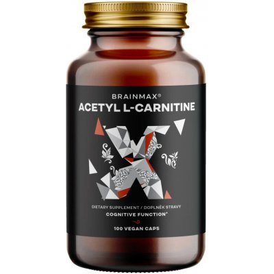 BrainMax Acetyl L-Carnitine 500 100 kapslí – Zboží Dáma